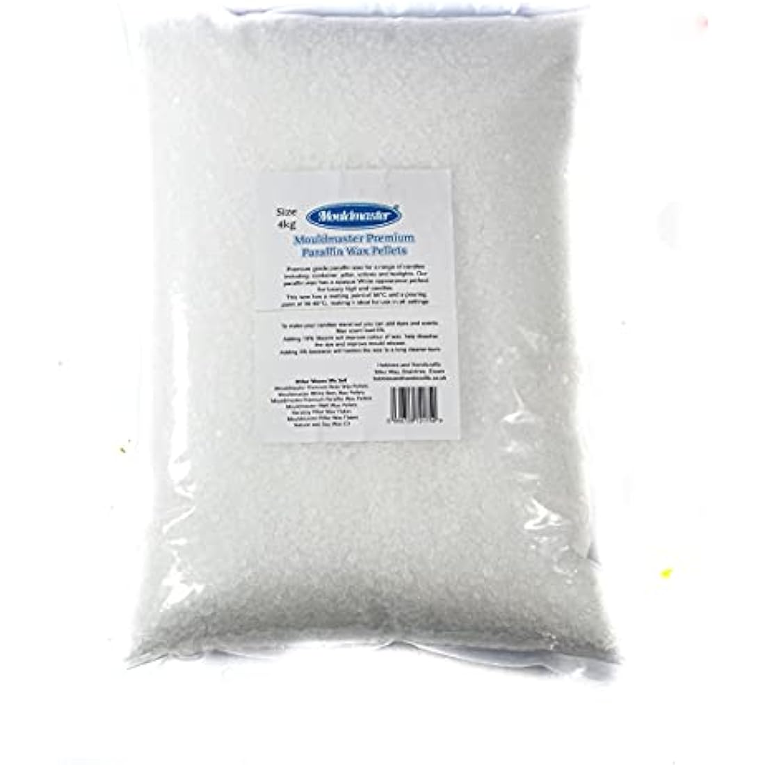 Mouldmaster Premium Paraffin Wax Pellets for Candle Making, 4kg