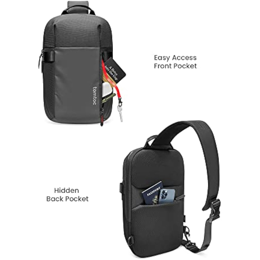 tomtoc Navigator-T24 EDC Sling Bag | 14-inch MacBook Pro & iPad Pro