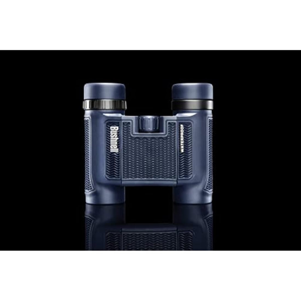 Bushnell H2O 10x25 Compact Binoculars – Waterproof Roof Prism Black