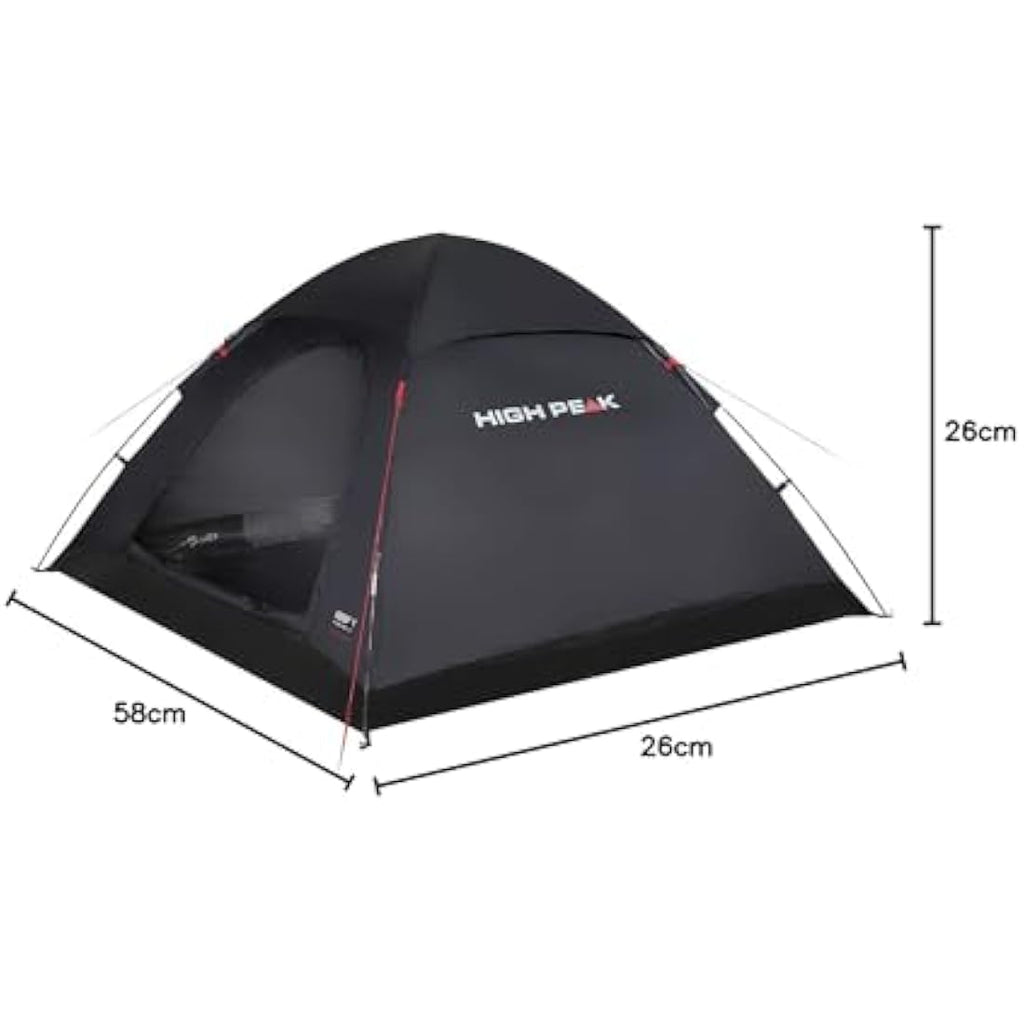High Peak Monodome XL 4-Person Dome Tent | Waterproof Festival Tent