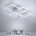 DAXGD Modern LED Ceiling Light – 60W 6500K Cool White Square Lamp