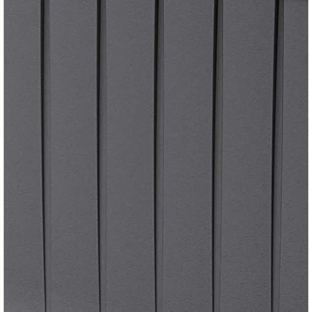 Keter Marvel+ 270L Outdoor Garden Storage Box – Graphite Wood Effect