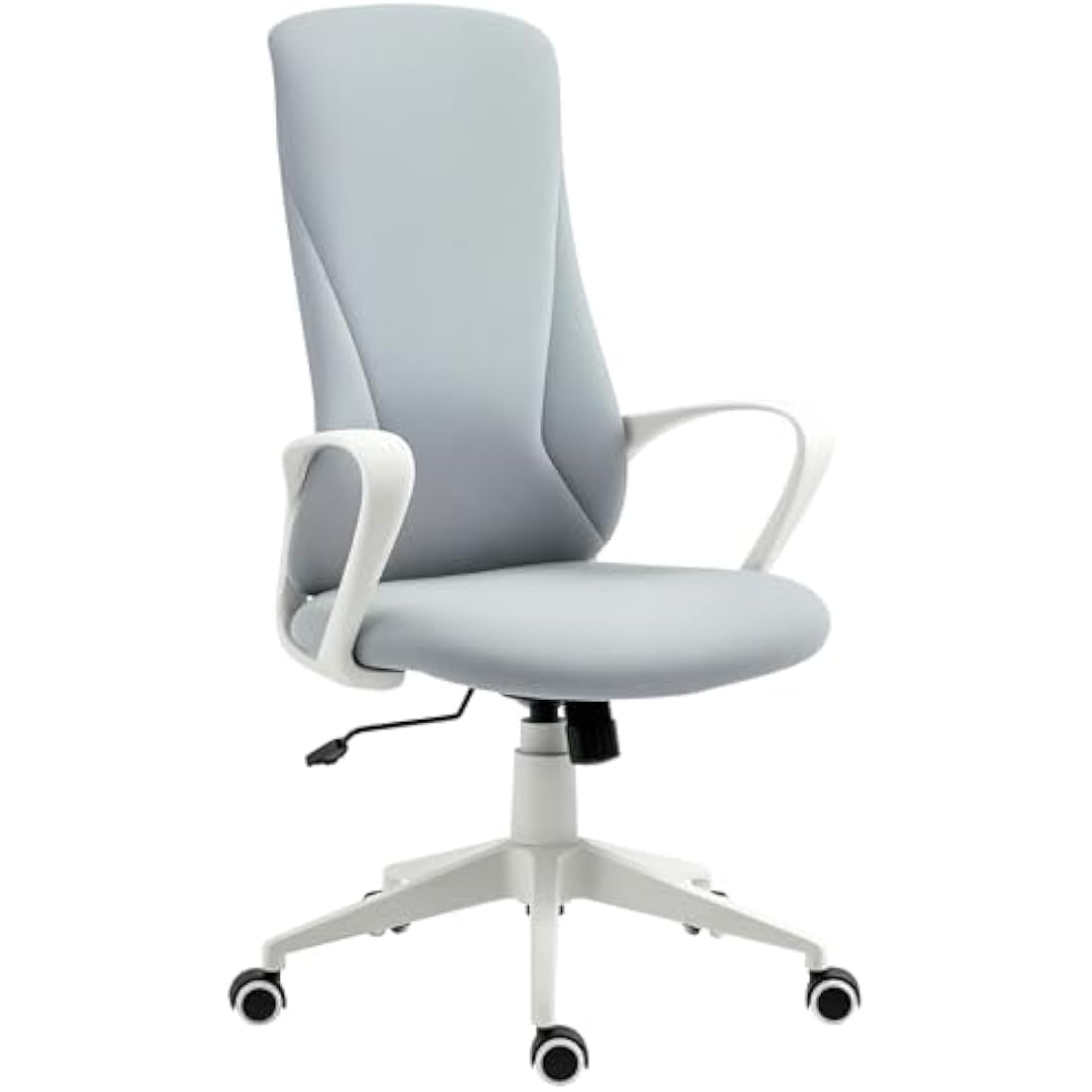 Vinsetto High Back Office Chair – Adjustable Fabric Swivel Desk Chair