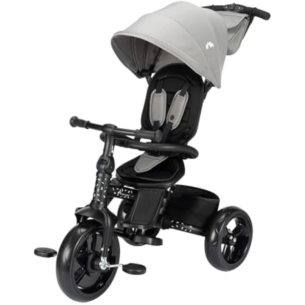 Bebeconfort Windy Baby Trike | Reversible Seat & Compact Fold - Grey