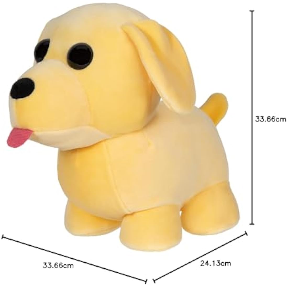 Adopt Me! Dog Collector Plush – 15cm Soft Toy with Virtual Item Code
