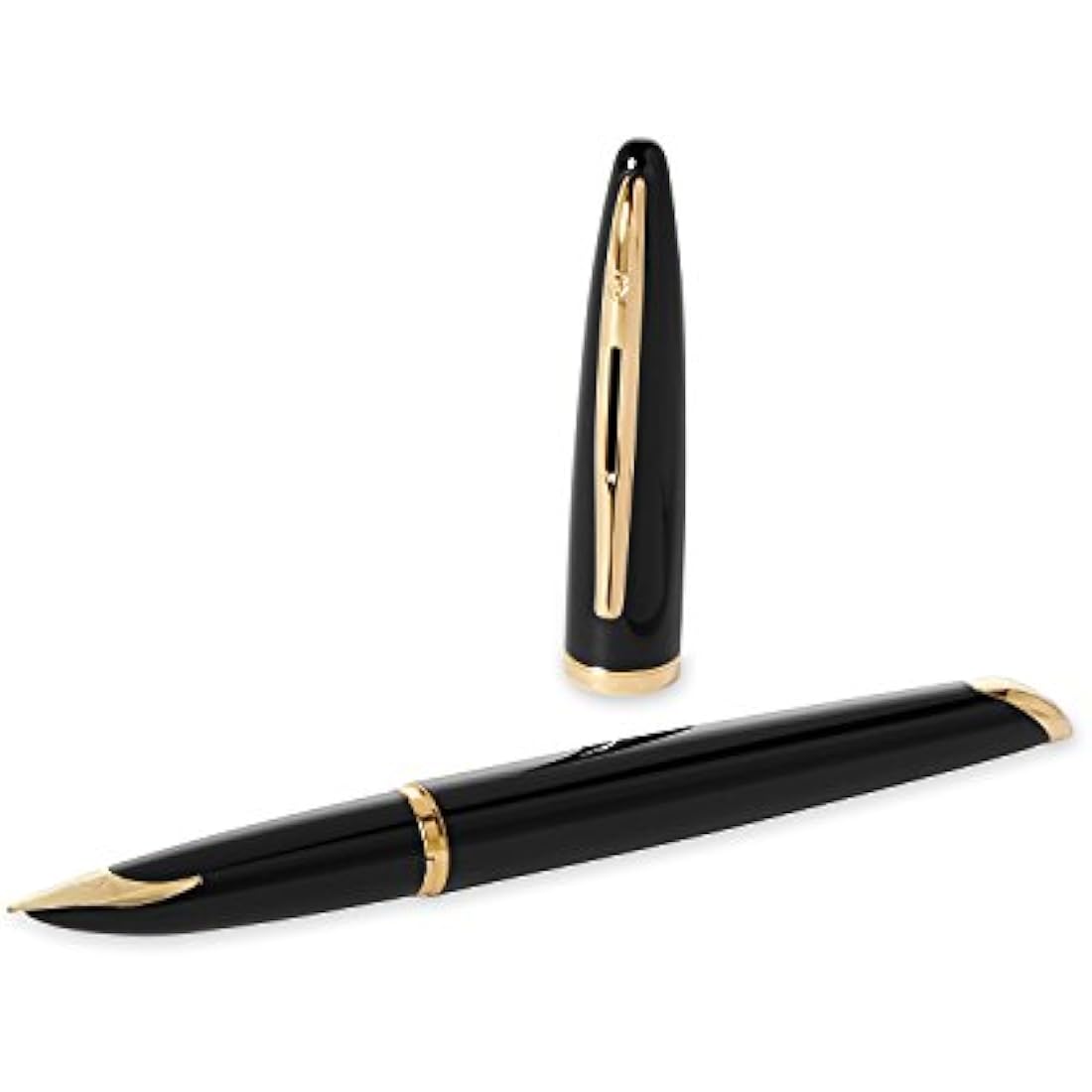 Waterman Carène Fountain Pen – Black Sea & 23k Gold – Medium 18k Nib