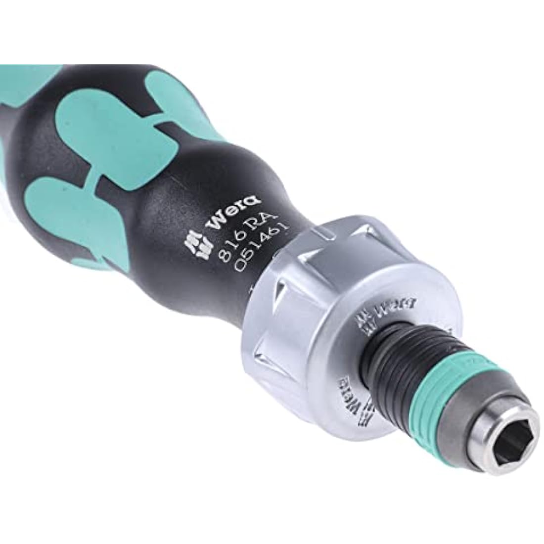 Wera 816 RA Ratcheting Screwdriver with Rapidaptor Technology – Silver