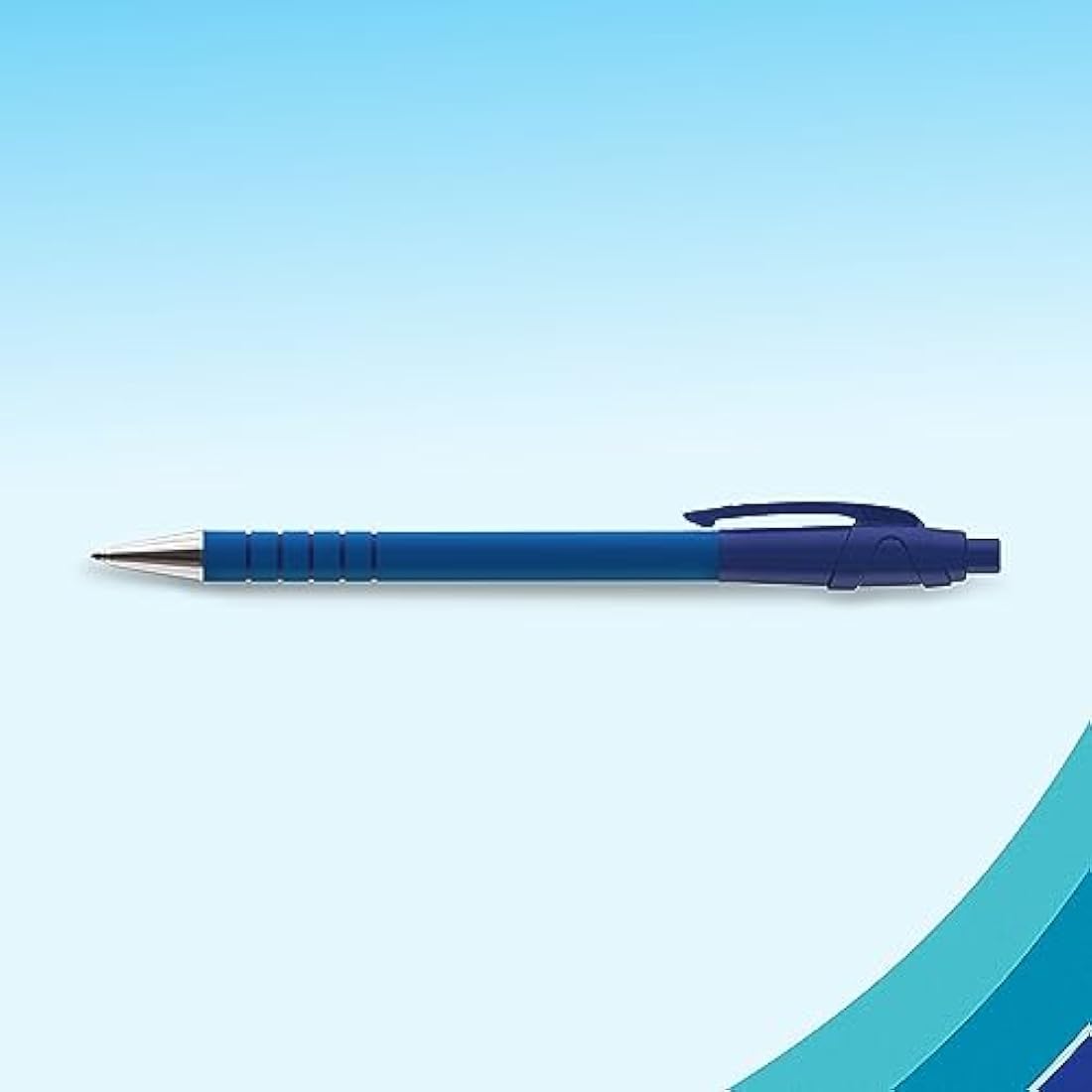 Paper Mate Flexgrip Ultra Retractable Ballpoint Pens, Blue, 36 Count