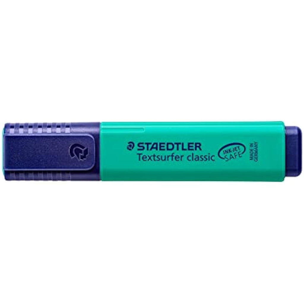 Staedtler Textsurfer Classic Highlighter – Turquoise InkJet Safe (10 Pack)