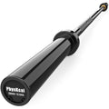 PhysKcal Olympic EZ Curl Bar – 4ft-6ft Steel Barbell for 2" Weight Plates