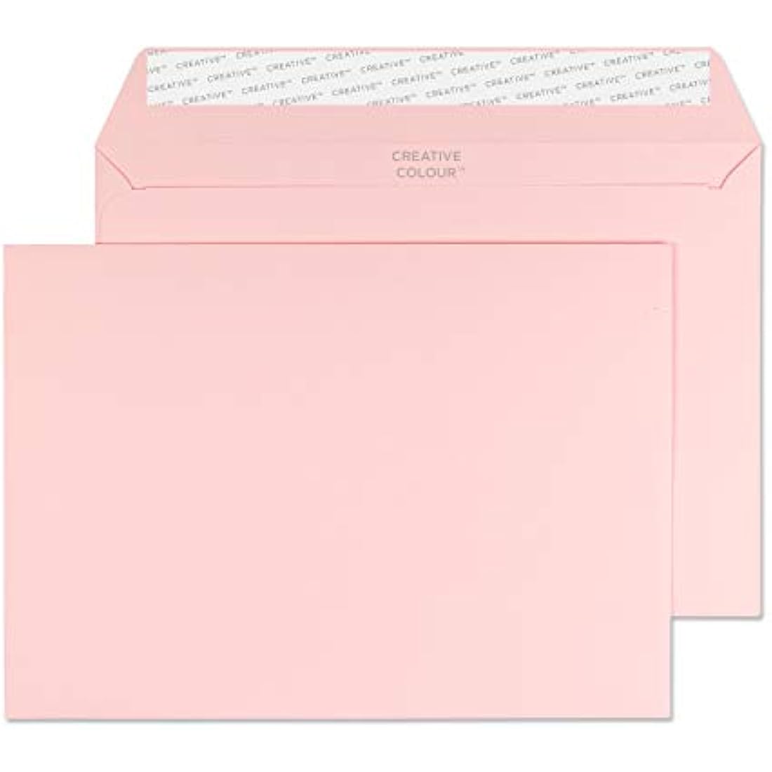 Blake C5 Baby Pink Envelopes | 120gsm Peel & Seal Wallet - Pack of 25