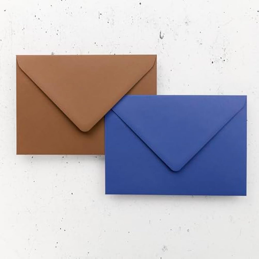 Clairefontaine Pollen C5 Envelopes - Night Blue 120gsm Paper (20 Pack)