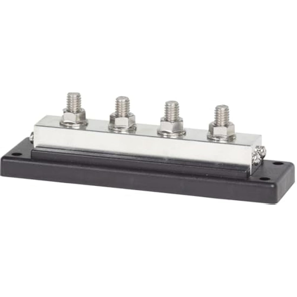 Blue Sea Systems 600A PowerBar - 4 Stud Copper Marine Busbar