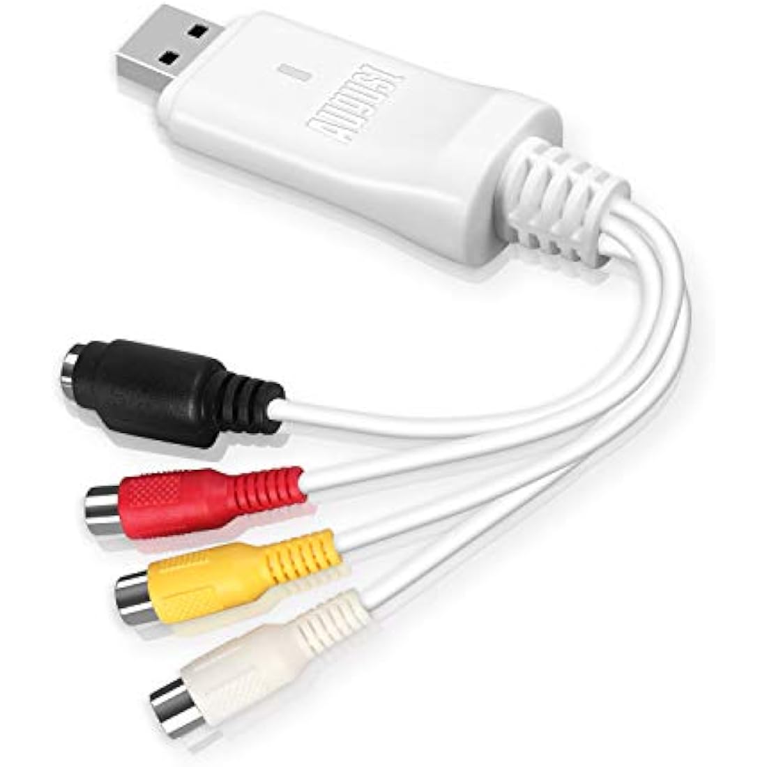 August VGB300 USB Video Capture Card - VHS to Digital Converter for PC & Mac