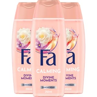 FA Divine Moments Shower Gel – Wild Camellia Vegan Body Wash (3 x 250ml)