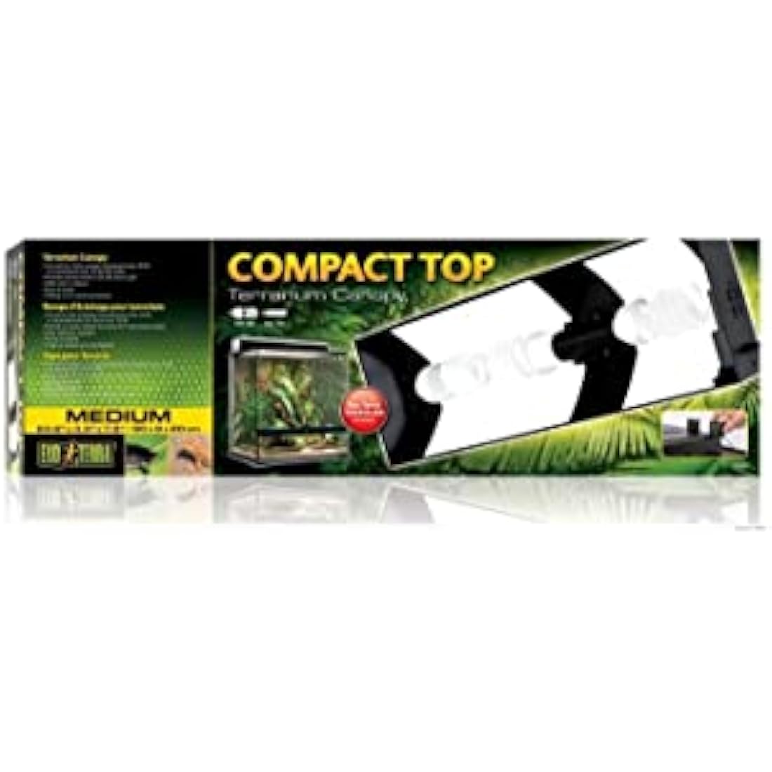 Exo Terra Compact Fluorescent Terrarium Canopy - 60cm Reptile Hood