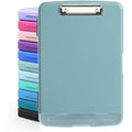 DMFLY Storage Clipboard – Heavy Duty A4 Case with Pen Holder, 200 Sheet Cap