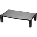 Contour Ergonomics Extra Wide Monitor Stand | Height Adjustable Black