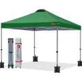 MASTERCANOPY 3x3M Pop-up Gazebo Tent | UV Protection Canopy - Forest Green