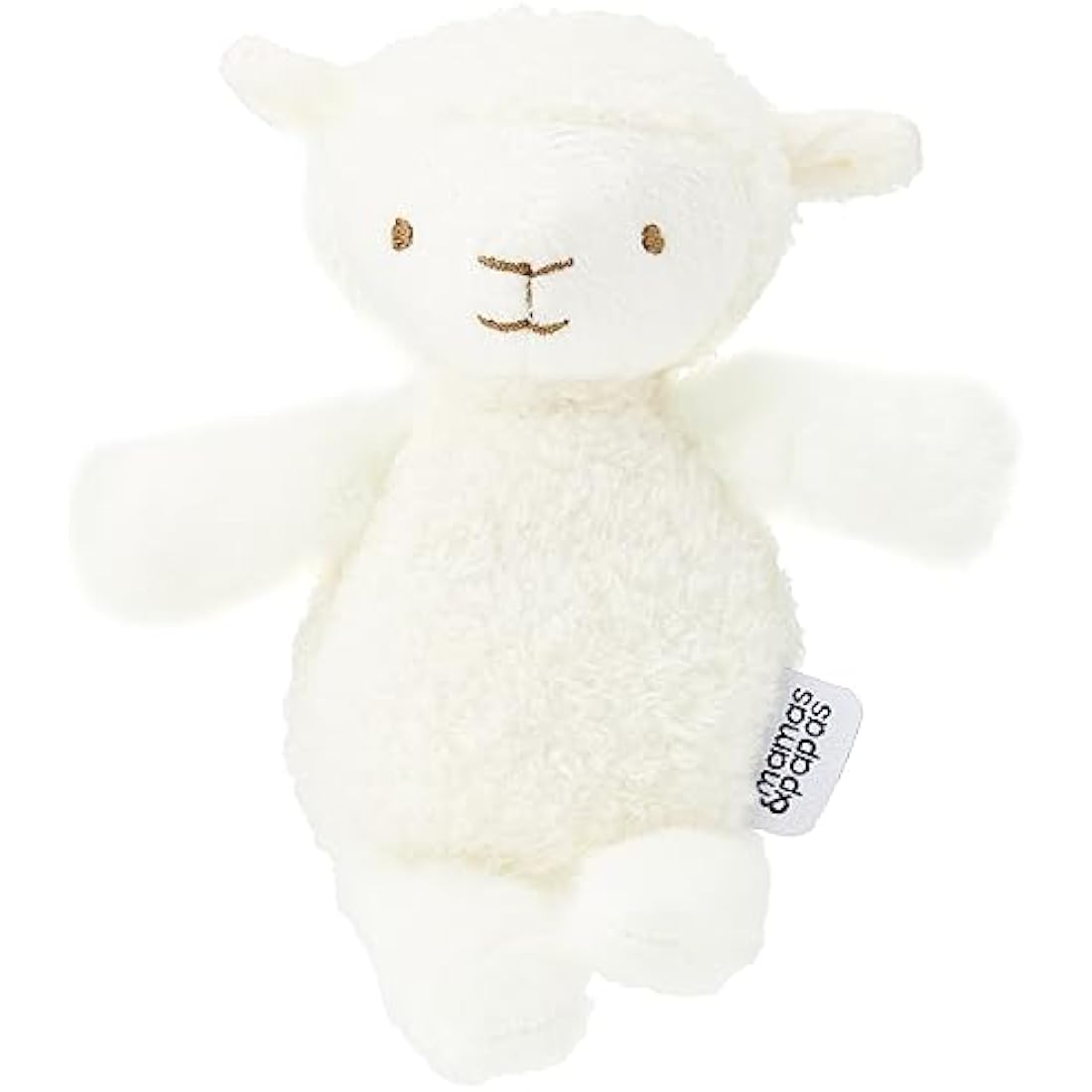 Mamas & Papas Lamb Beanie Plush Toy – Soft White Nursery Decor