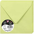 Clairefontaine Pollen Envelopes – Leaf Bud Green 140x140mm (Pack of 20)