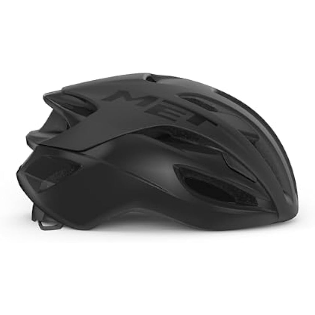 MET Rivale MIPS Road Cycling Helmet - Black - Medium (56-58 cm)