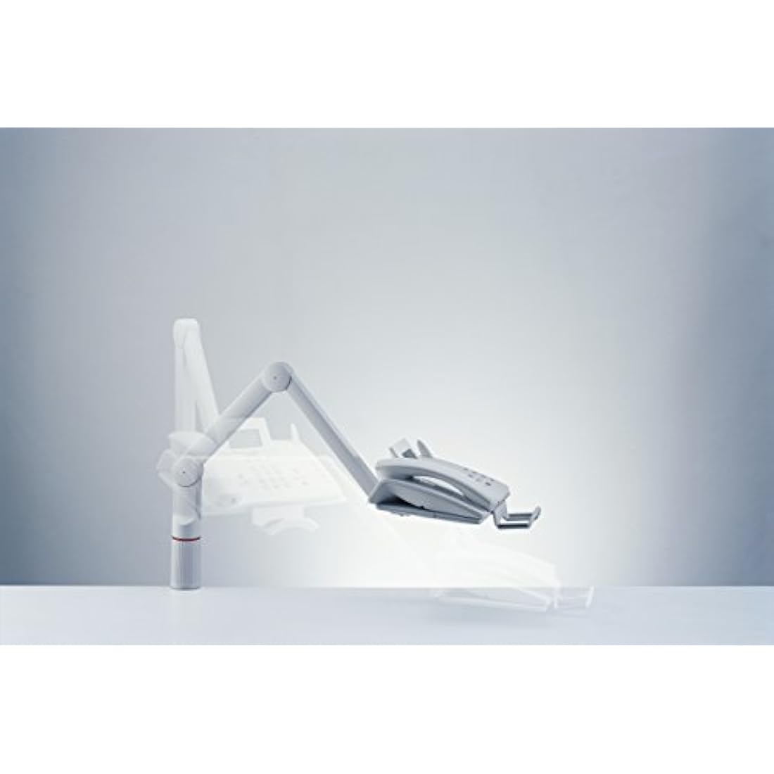 Novus TalkMaster 710 Telephone Swivel Arm | 2kg Capacity - Light Grey