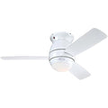 Westinghouse Halley 112cm White Indoor Ceiling Fan with Remote