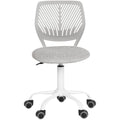 Swivel Task Chair – Adjustable Height Desk Chair, Light Grey