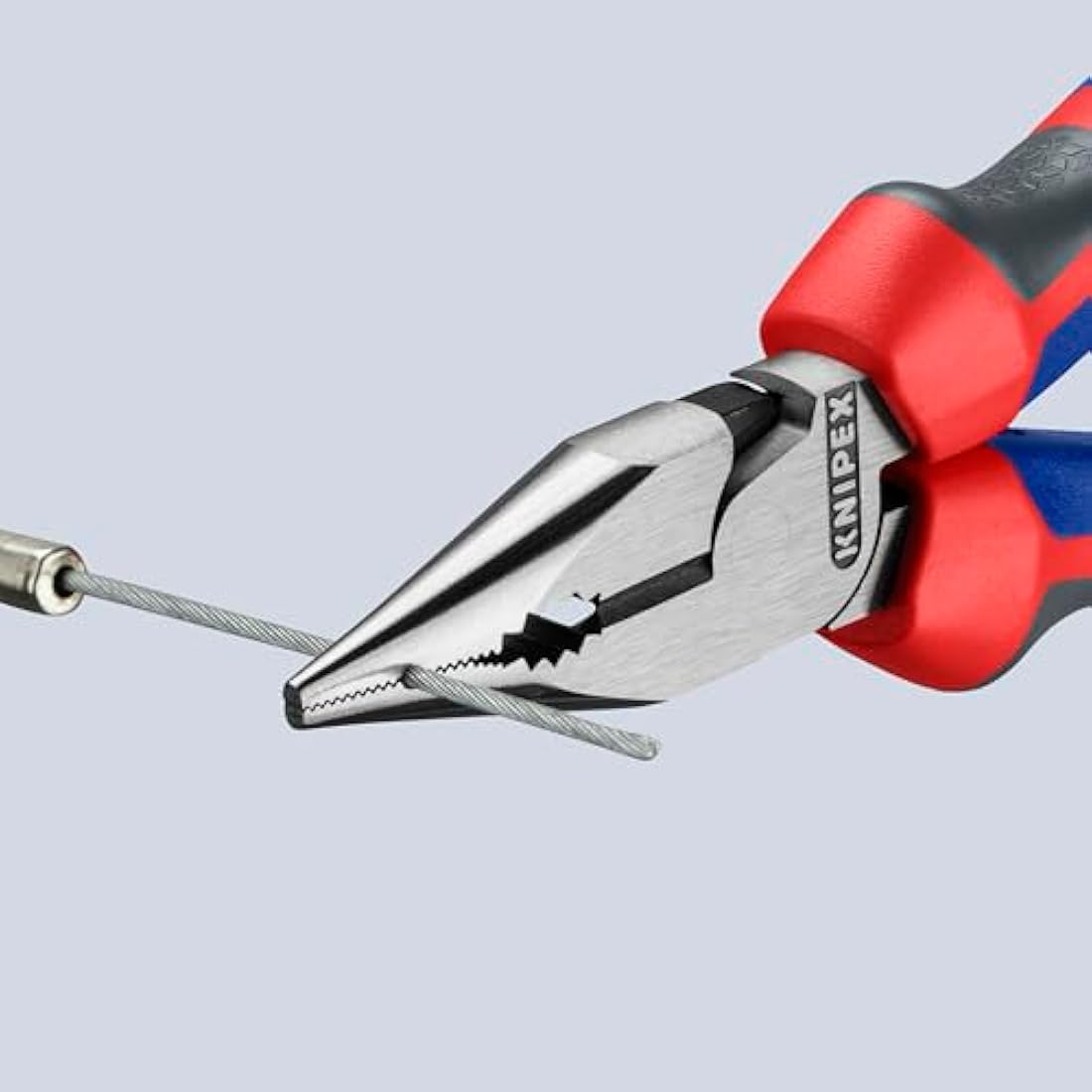 Knipex Needle-Nose Combination Pliers – 145mm Multi-Component Grip