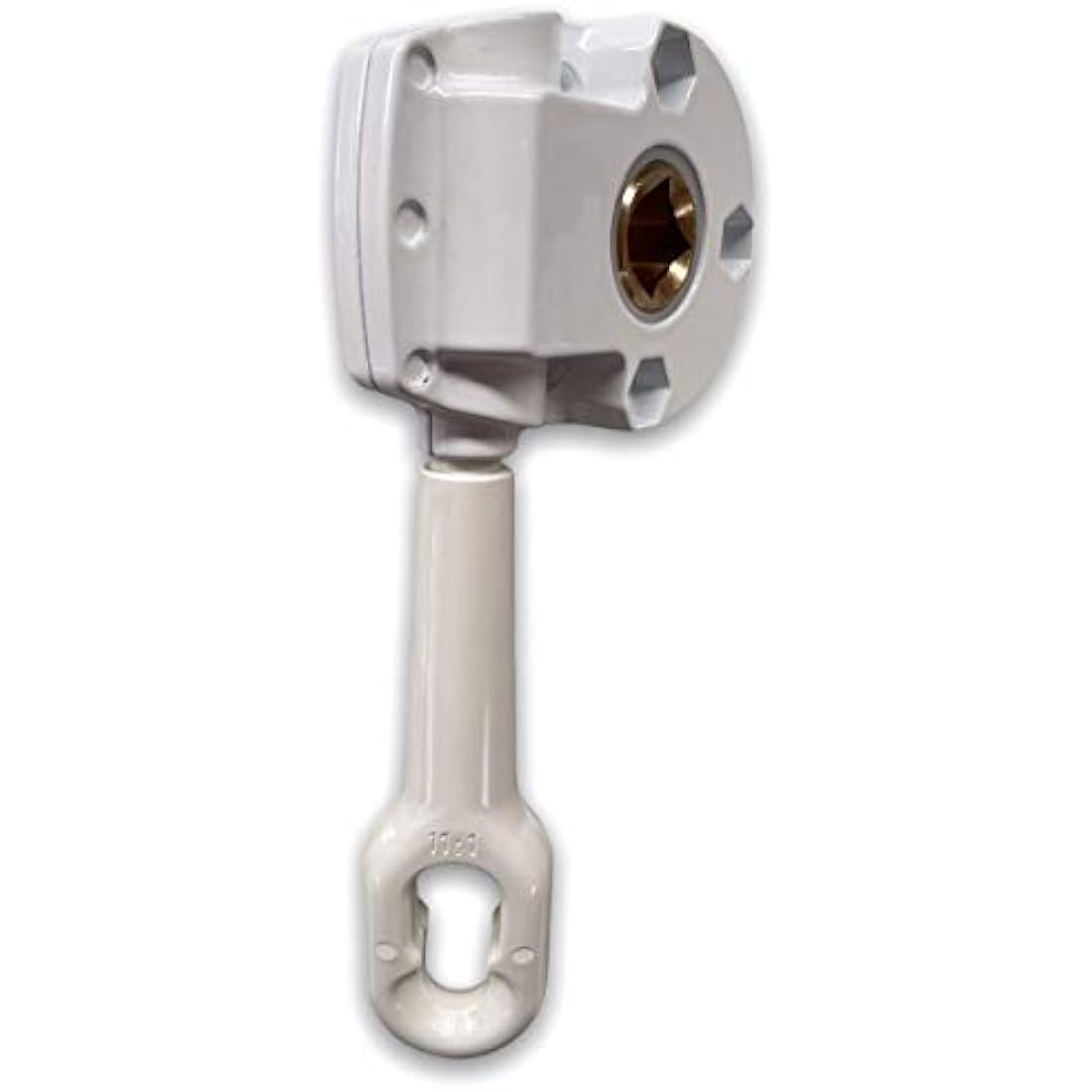 Retractable Awning 1:11 Manual Worm Gear with Screws - White