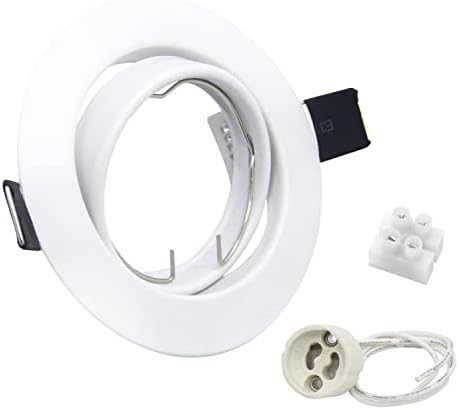Recessed Ceiling Spotlights | 20 Pack White GU10 Downlights