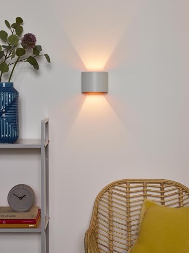 Lucide Modern Aluminum Wall Light | Dimmable G9 Warm White Sconce