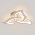 KAUCQI Modern Petal LED Ceiling Light | 56cm 15W Warm White Lamp