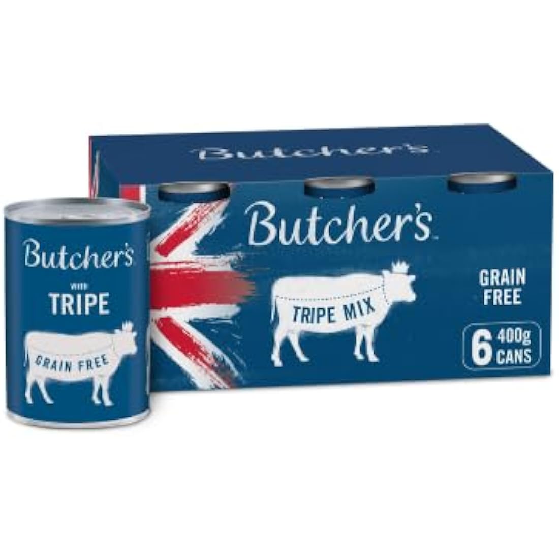 Butcher's Grain Free Wet Dog Food – Tripe Mix 24 x 400g (9.6kg)