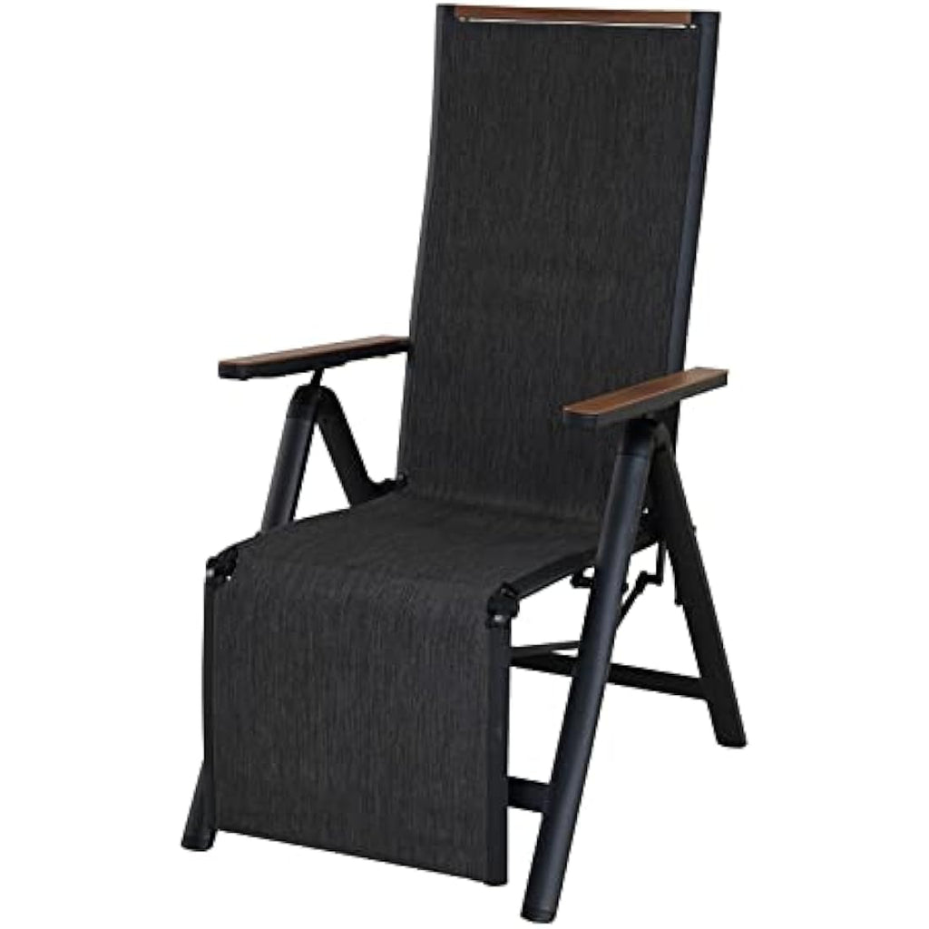 Grand Patio Foldable Sun Lounger – 6-Position Aluminum Garden Chair