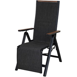 Grand Patio Foldable Sun Lounger – 6-Position Aluminum Garden Chair