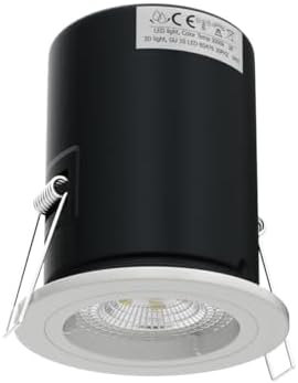 Jolof Store 90-Min Fire Rated LED Downlights | 4-Pack 5W 6000K White