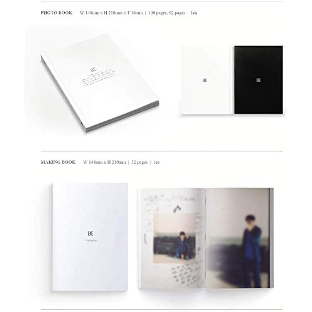 BTS BE Deluxe Edition Limited Album - ESSGES K-Pop CD with Photocards