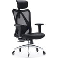 SIHOO M18 Ergonomic Mesh Office Chair with Lumbar Support - Black
