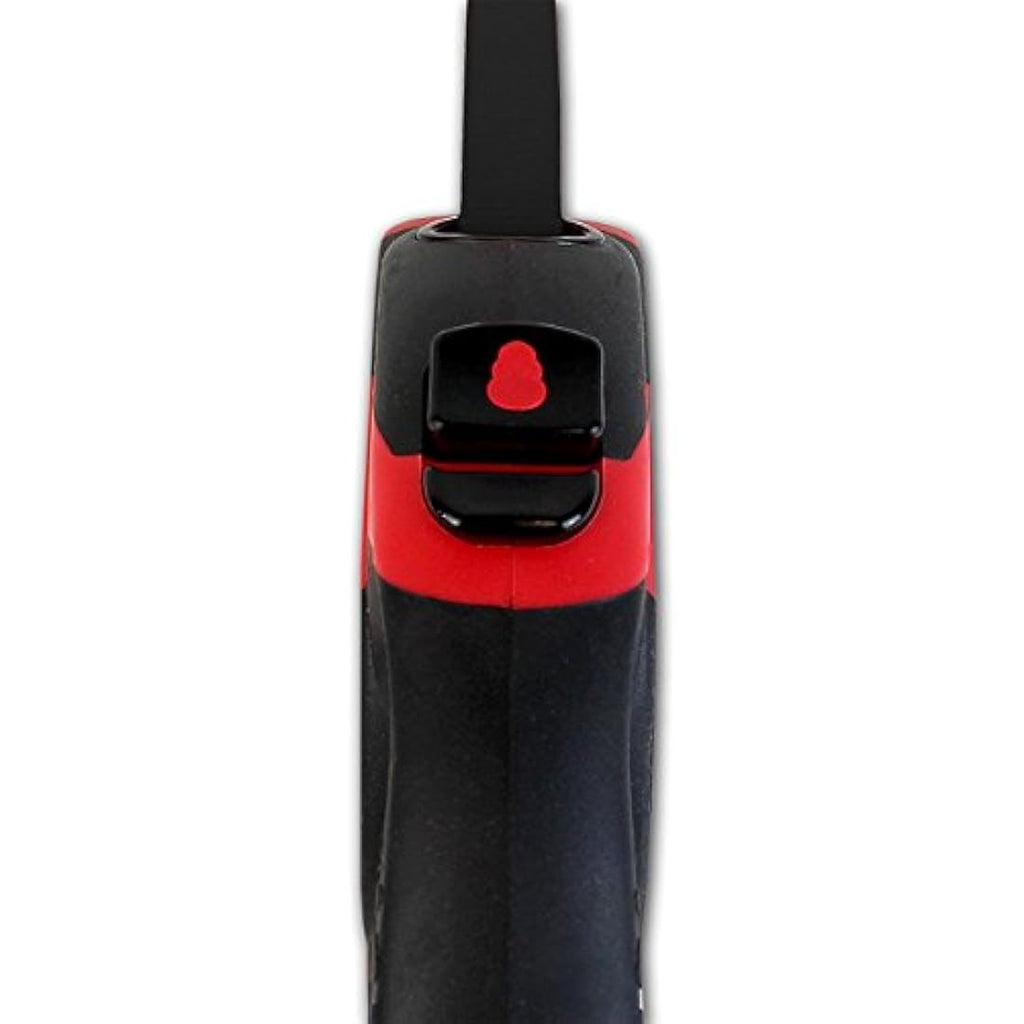 KONG Terrain Retractable Dog Leash – Large Red 5m Tape Lead