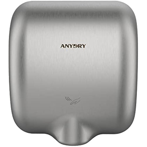 anydry 2800 Commercial Hand Dryer – Brushed Stainless Steel, 1450W