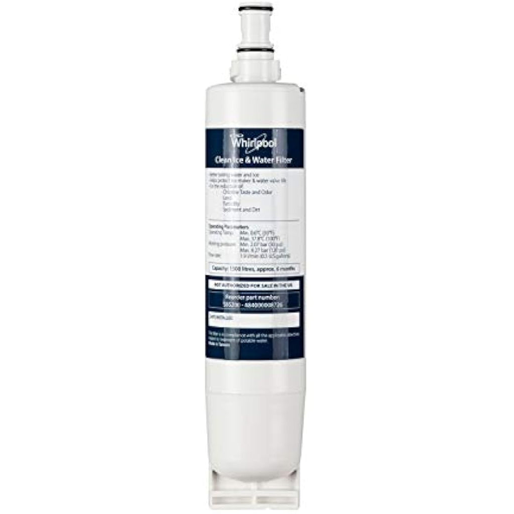 Whirlpool SBS200 Refrigerator Water Filter - NSF Certified, 1500L