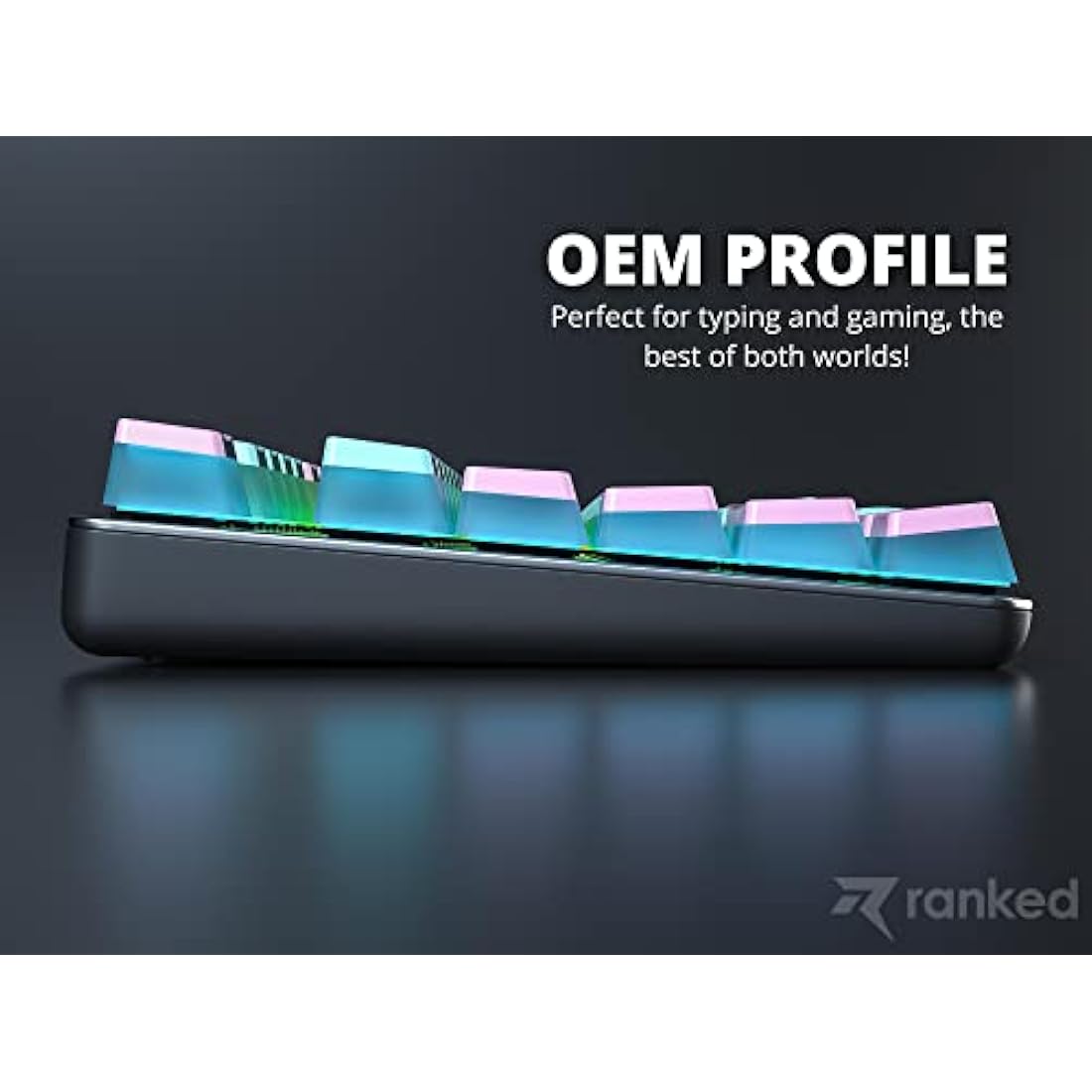 Pudding V2 PBT Keycaps – 145 Double Shot RGB OEM Profile