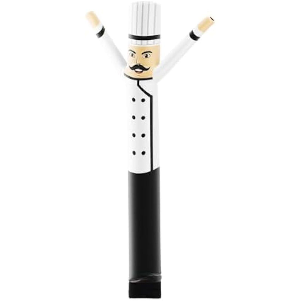 LookOurWay 10ft Chef Air Dancers Inflatable Tube Man Attachment