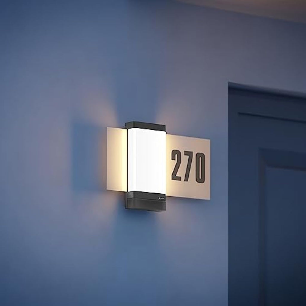 Steinel L 270 SC Smart LED House Number Light – Motion Sensor Wall Lamp