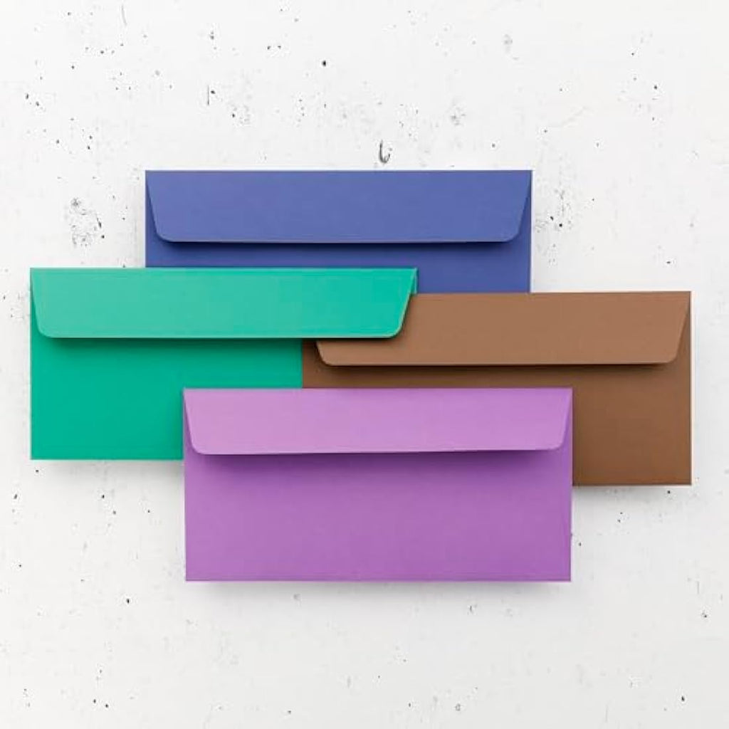 Clairefontaine Pollen DL Adhesive Envelopes - Brown 120gsm (Pack of 20)