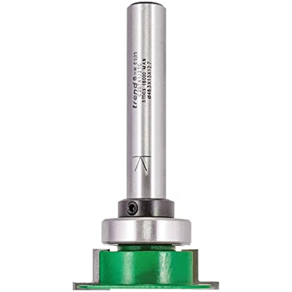 Trend CraftPro Aquamac 21 Recesser Router Bit | 1/2 Inch Shank | C207X1/2TC