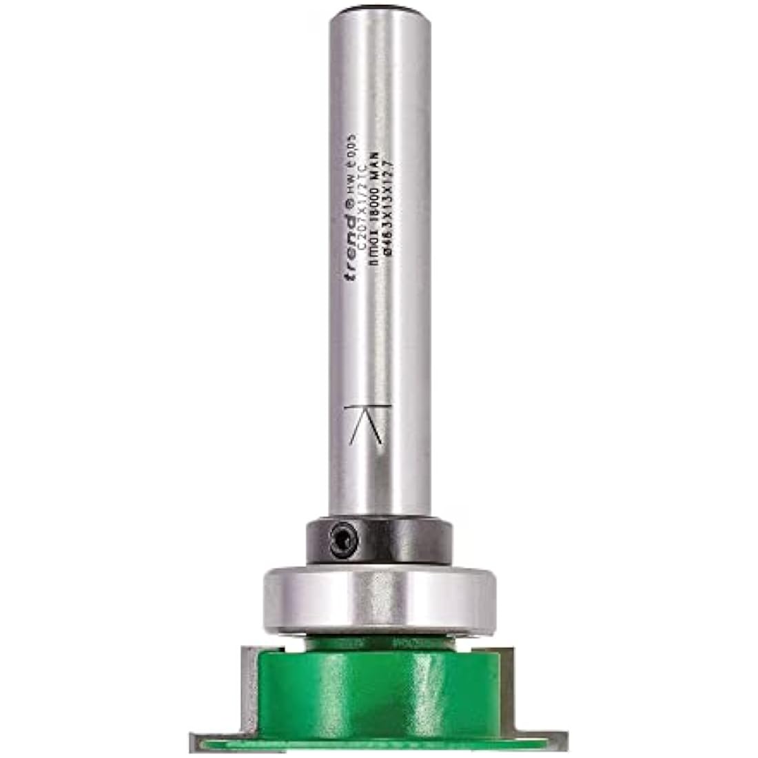 Trend CraftPro Aquamac 21 Recesser Router Bit | 1/2 Inch Shank | C207X1/2TC