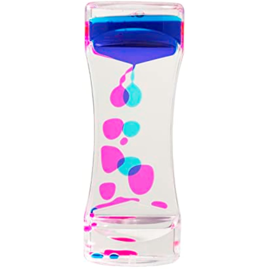 Liquid Sensory Motion Timer for Autism & ADHD – Yellow/Pink
